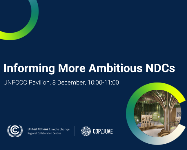 Informing more ambitious NDCs in 2025 of Global Stocktake UNFCCC